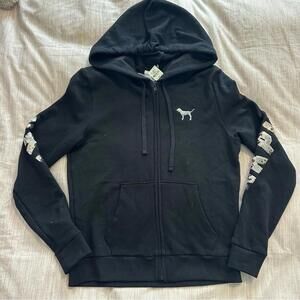 Victoria’s Secret Pink Ombre Bling Hoodie